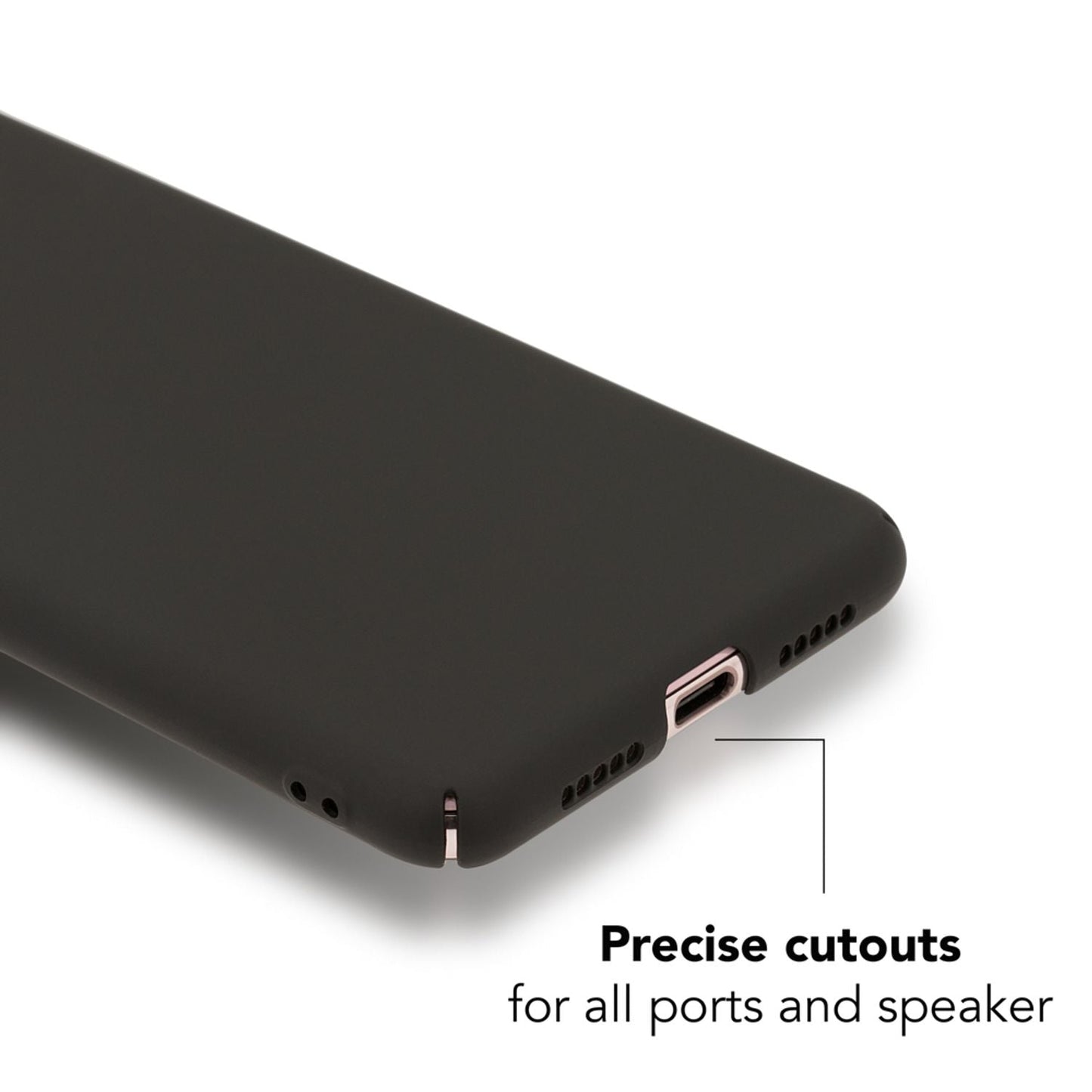 NALIA Huawei P20 Dünne Hard Case PureFit - 0,5 mm Dicke, Kratzschutz, Slim Matt