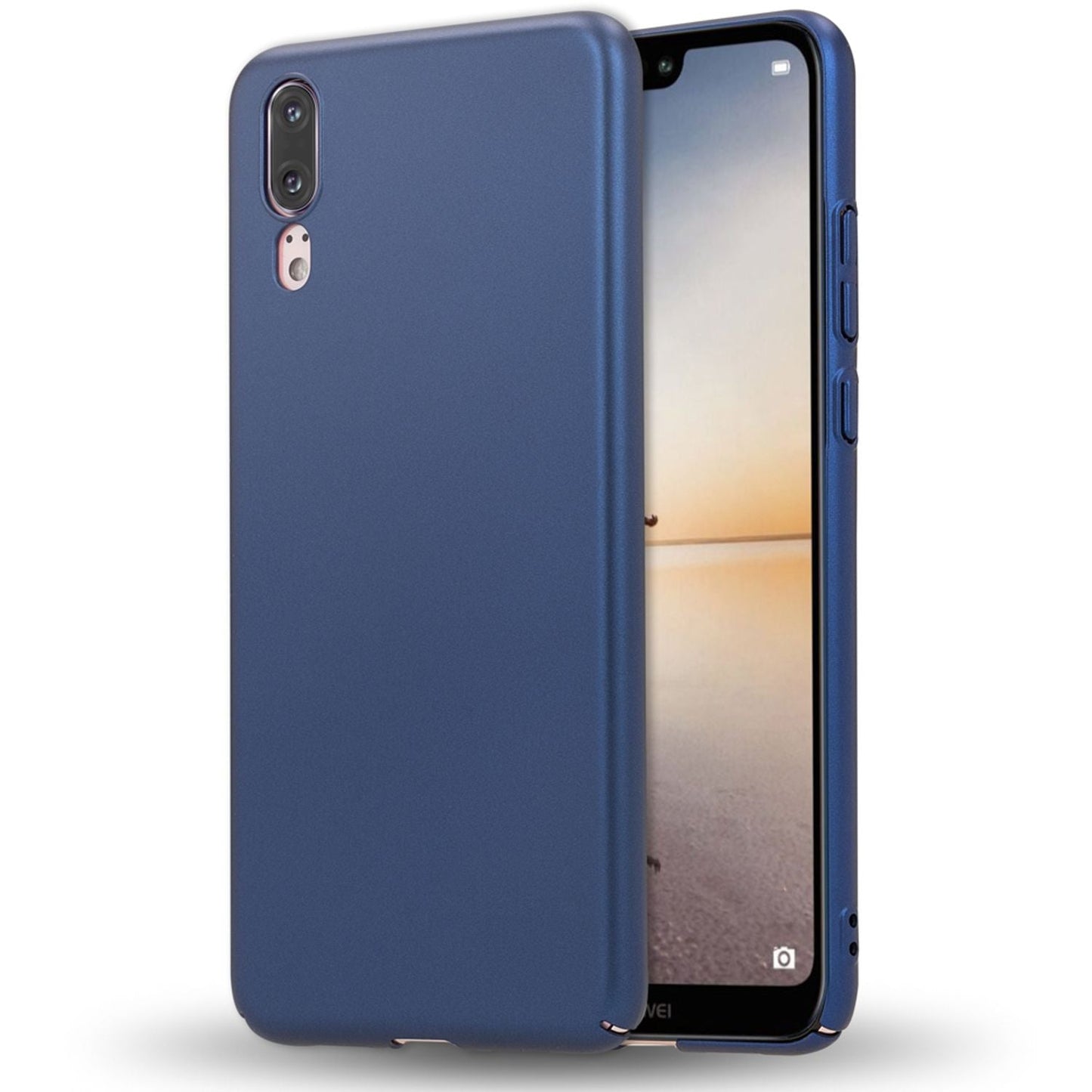 NALIA Huawei P20 Dünne Hard Case PureFit - 0,5 mm Dicke, Kratzschutz, Slim Matt