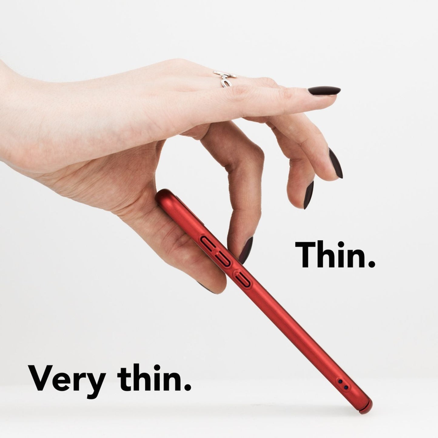 NALIA Huawei P20 Dünne Hard Case PureFit - 0,5 mm Dicke, Kratzschutz, Slim Matt