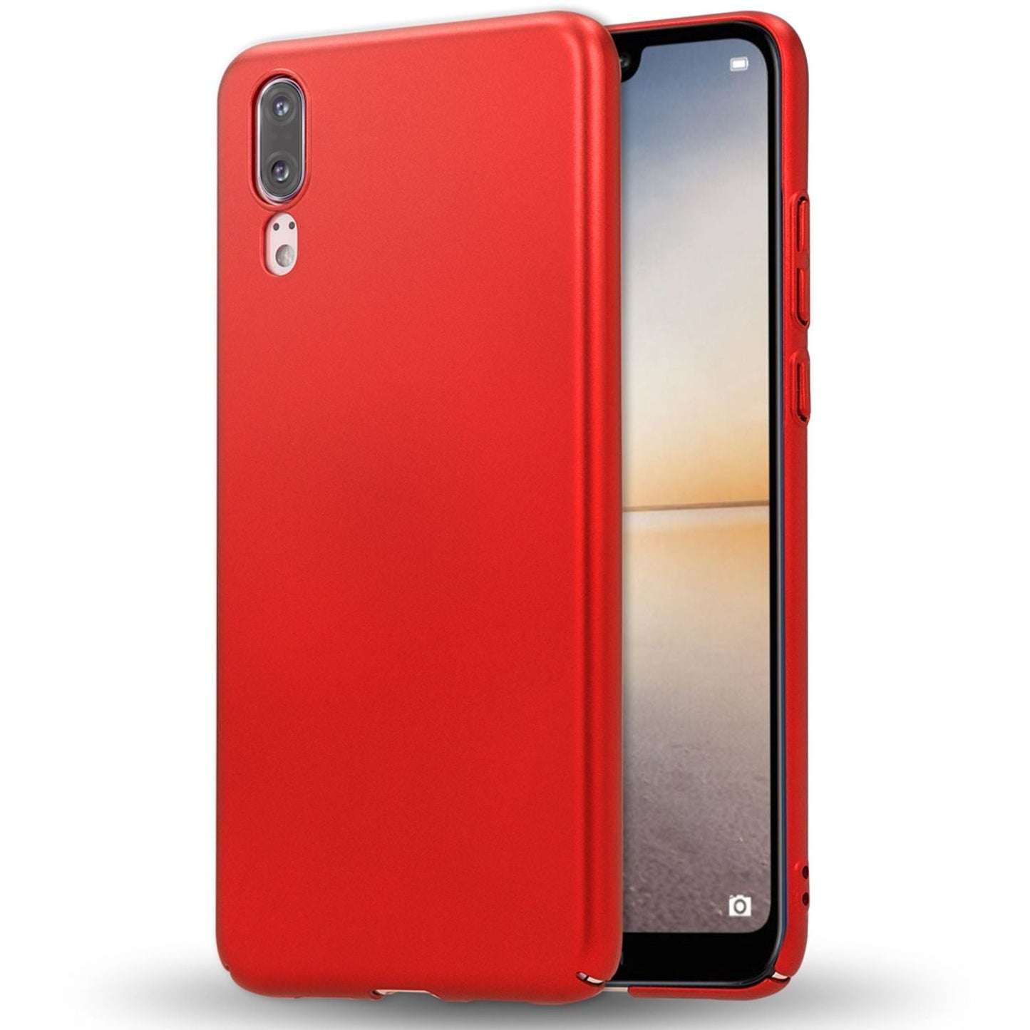 NALIA Huawei P20 Dünne Hard Case PureFit - 0,5 mm Dicke, Kratzschutz, Slim Matt
