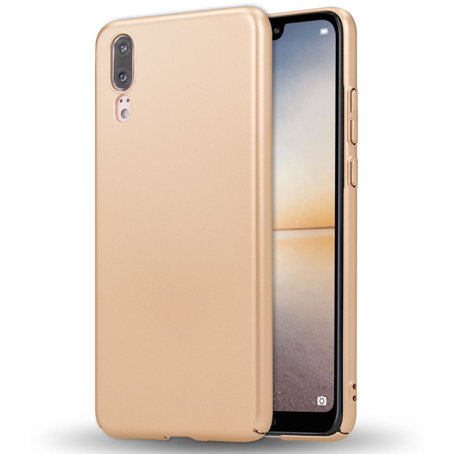 NALIA Huawei P20 Dünne Hard Case PureFit - 0,5 mm Dicke, Kratzschutz, Slim Matt