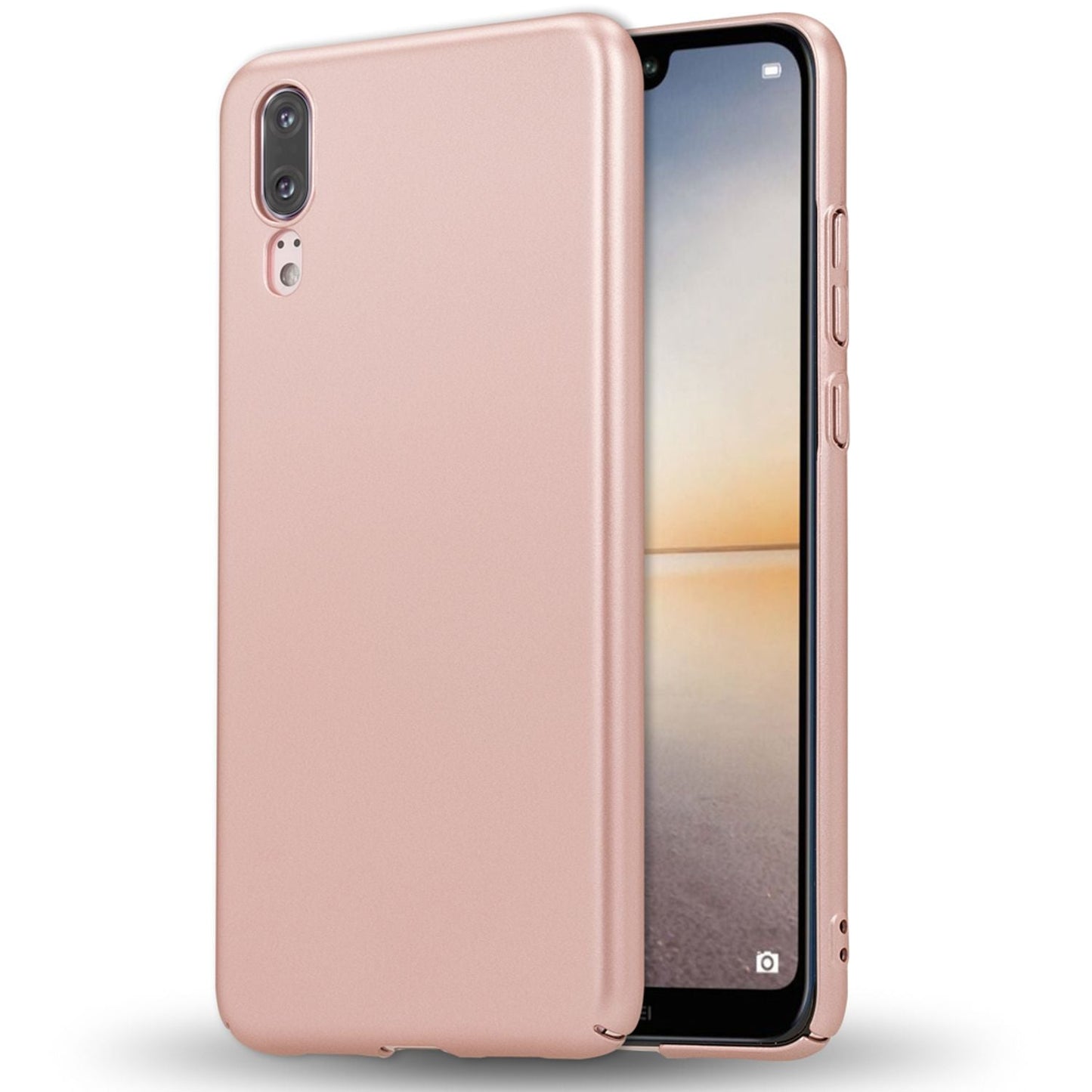 NALIA Huawei P20 Dünne Hard Case PureFit - 0,5 mm Dicke, Kratzschutz, Slim Matt