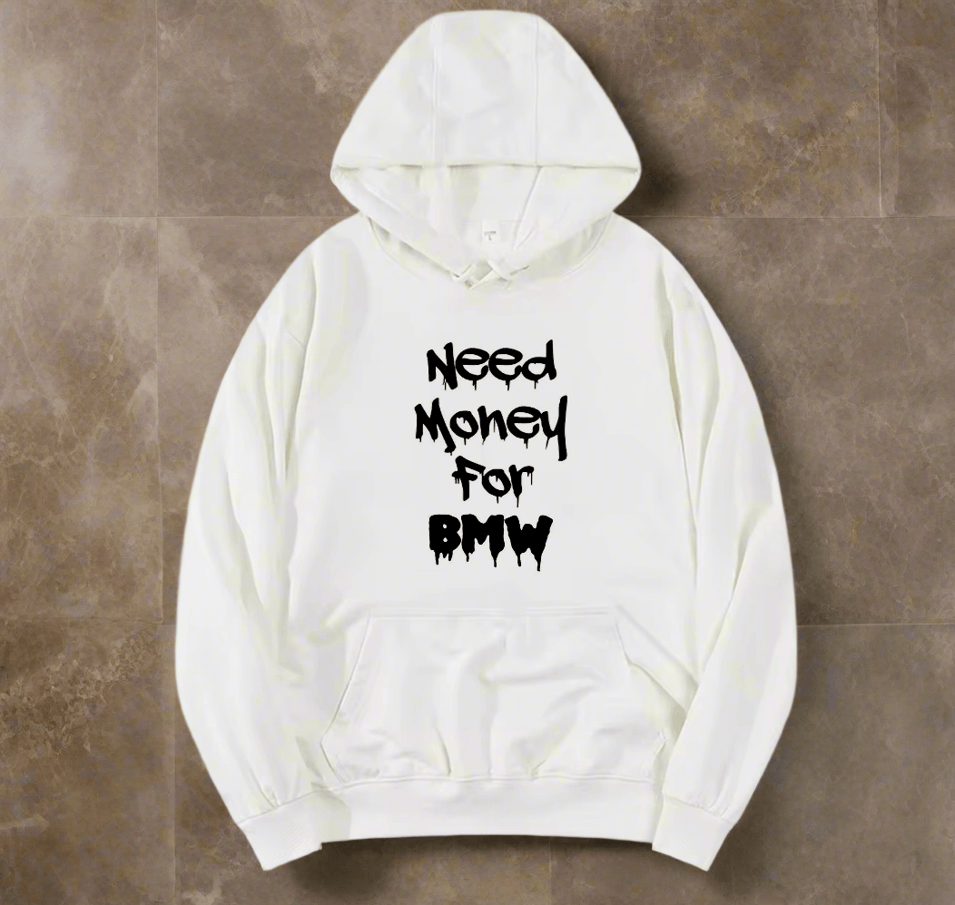Need money for BMW Art fashionable hoodie
