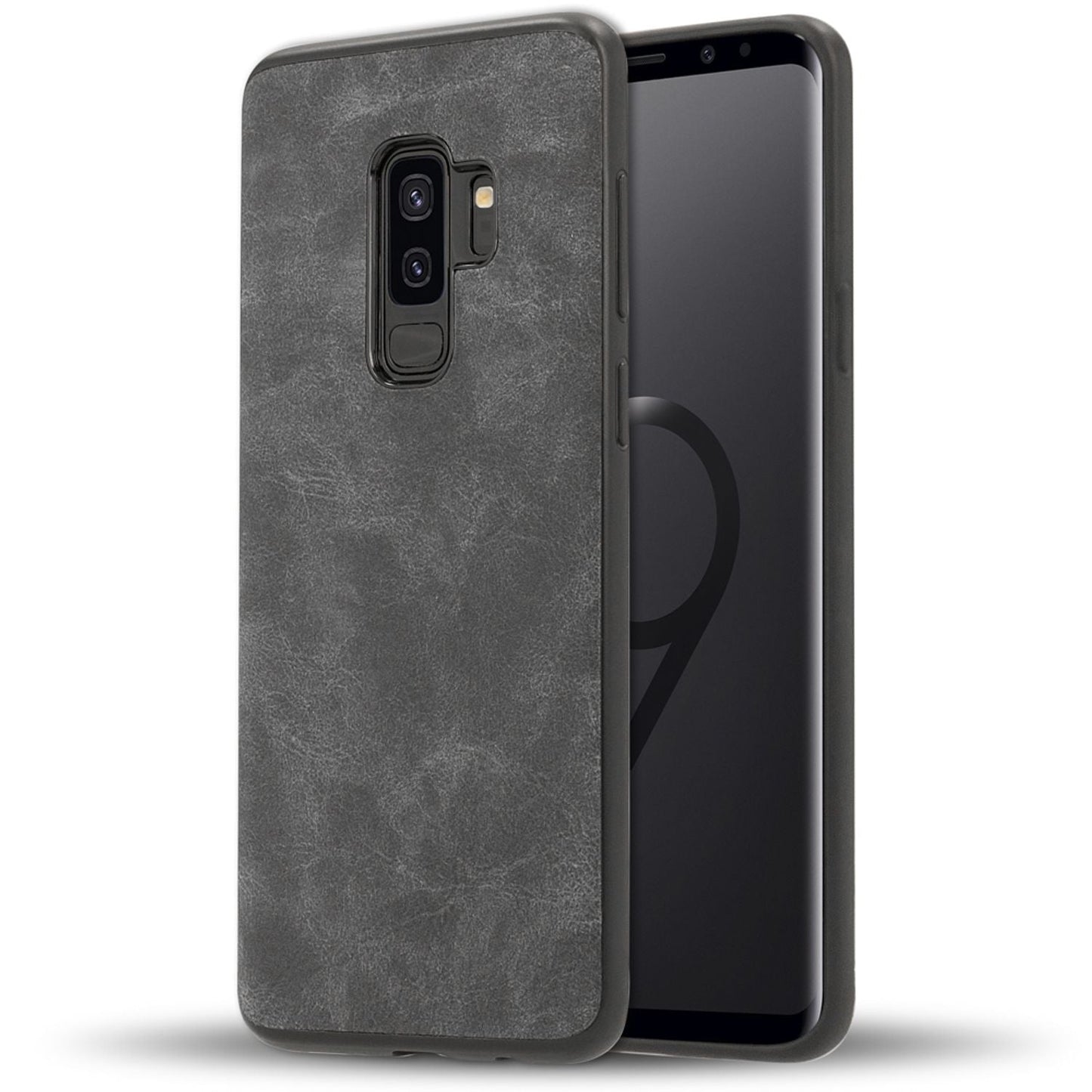 Samsung Galaxy S9 Plus Kunstleder Hülle von NALIA, Schutzhülle Dünne Handy Hülle
