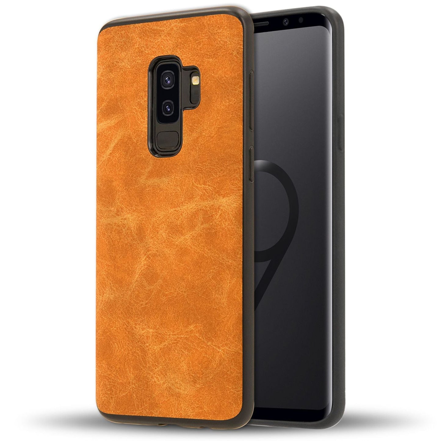 Samsung Galaxy S9 Plus Kunstleder Hülle von NALIA, Schutzhülle Dünne Handy Hülle