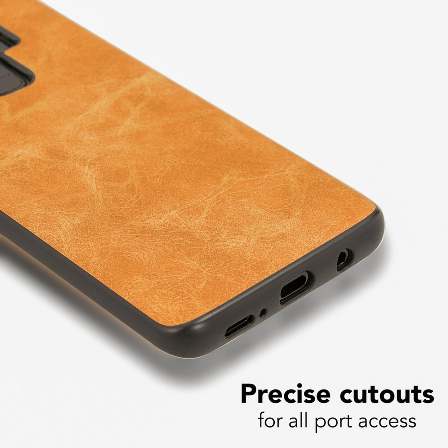 Samsung Galaxy S9 Plus Kunstleder Hülle von NALIA, Schutzhülle Dünne Handy Hülle