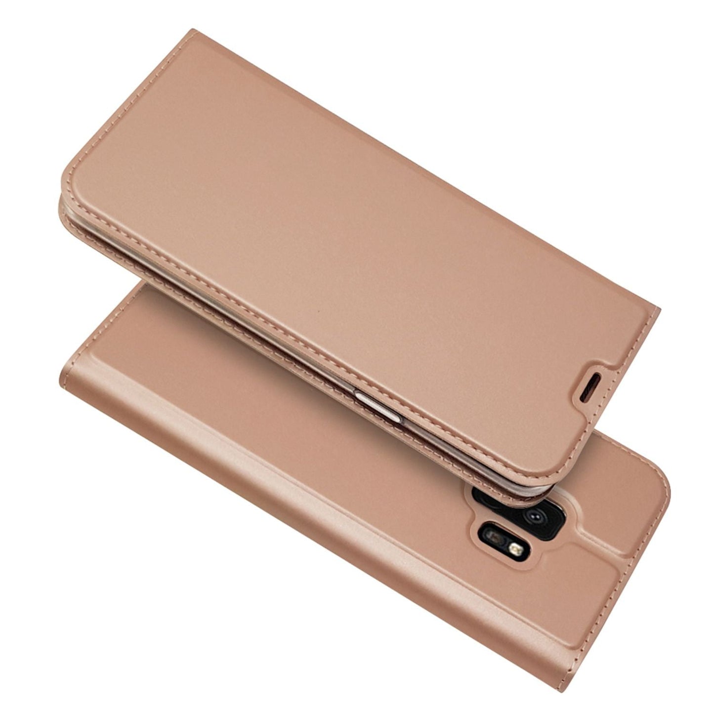 Samsung Galaxy S9 Hülle Klapphülle von NALIA, Slim Kickstand Handyhülle Flip-Case Cover