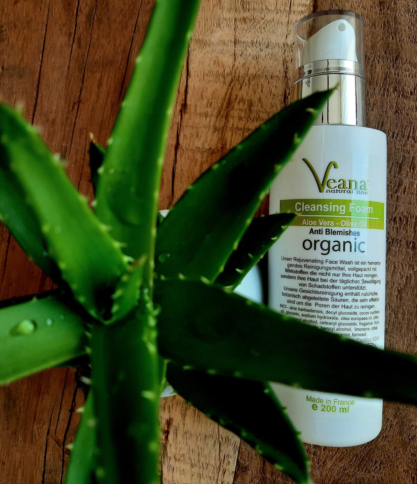 Cure Vegetale Gesichts-Reinigungsschaum (200ml)