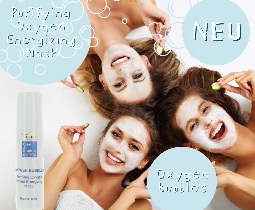 Mască anti-acnee cu bule de oxigen (30ml)