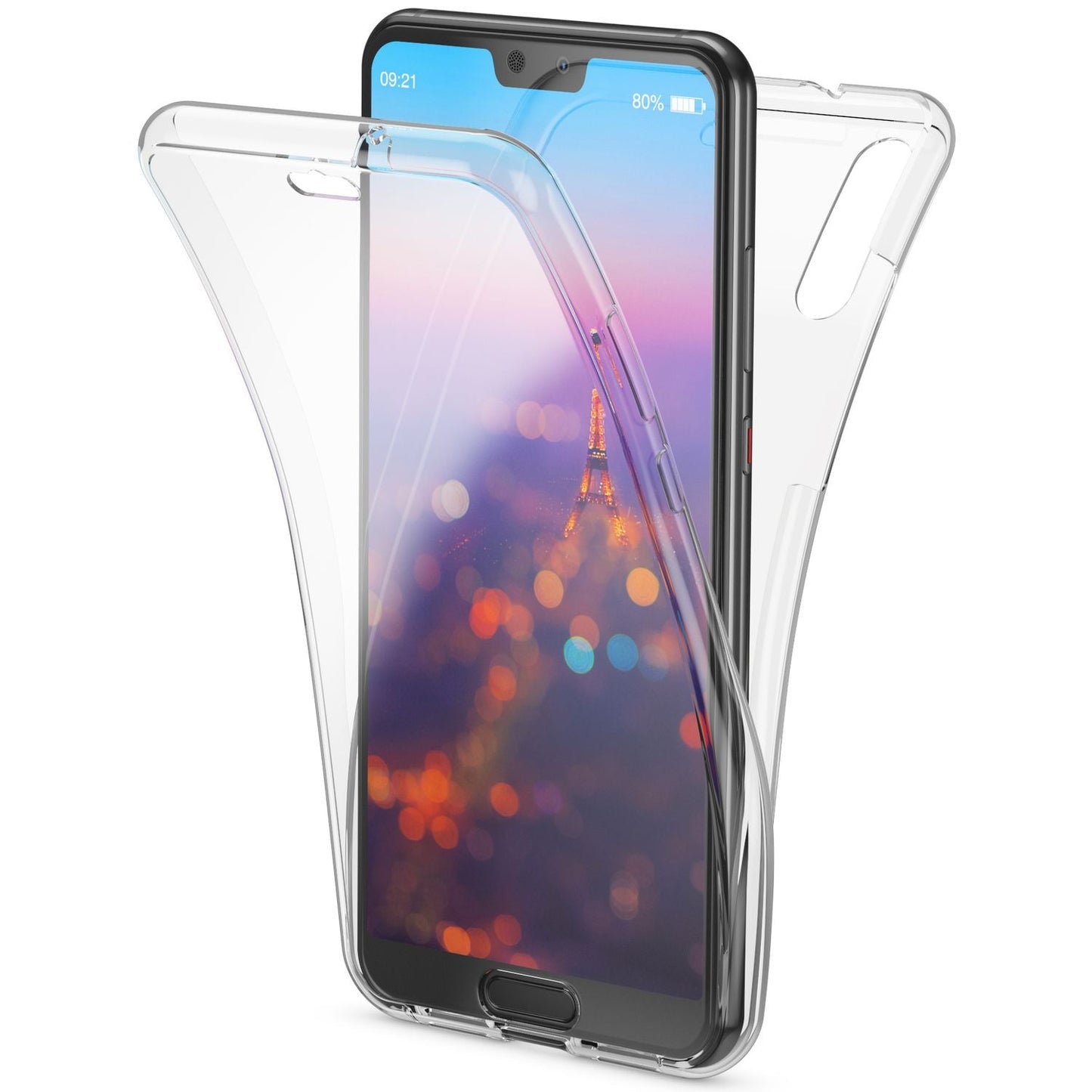 Husă Huawei P20 NALIA 360 de grade, husă de protecție premium cu protecție integrală - protecție completă din silicon subțire