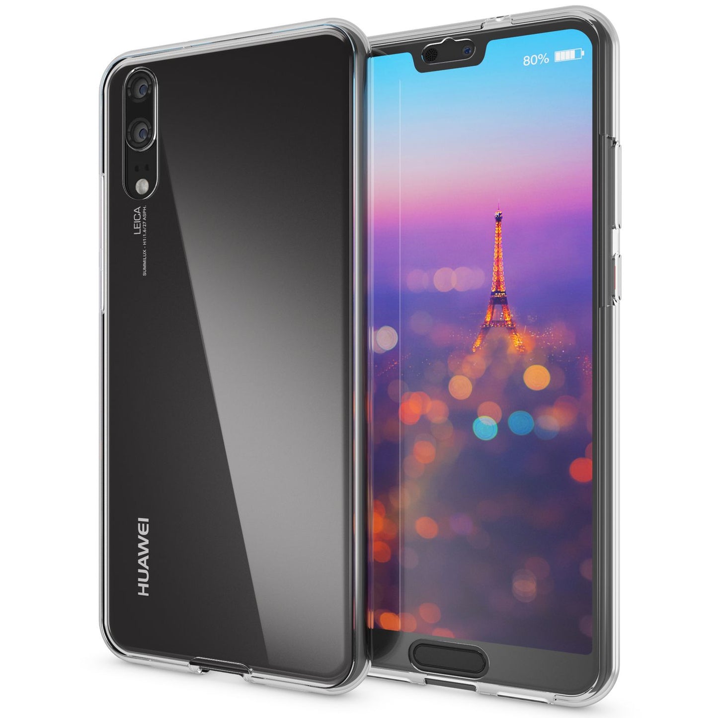 Husă Huawei P20 NALIA 360 de grade, husă de protecție premium cu protecție integrală - protecție completă din silicon subțire