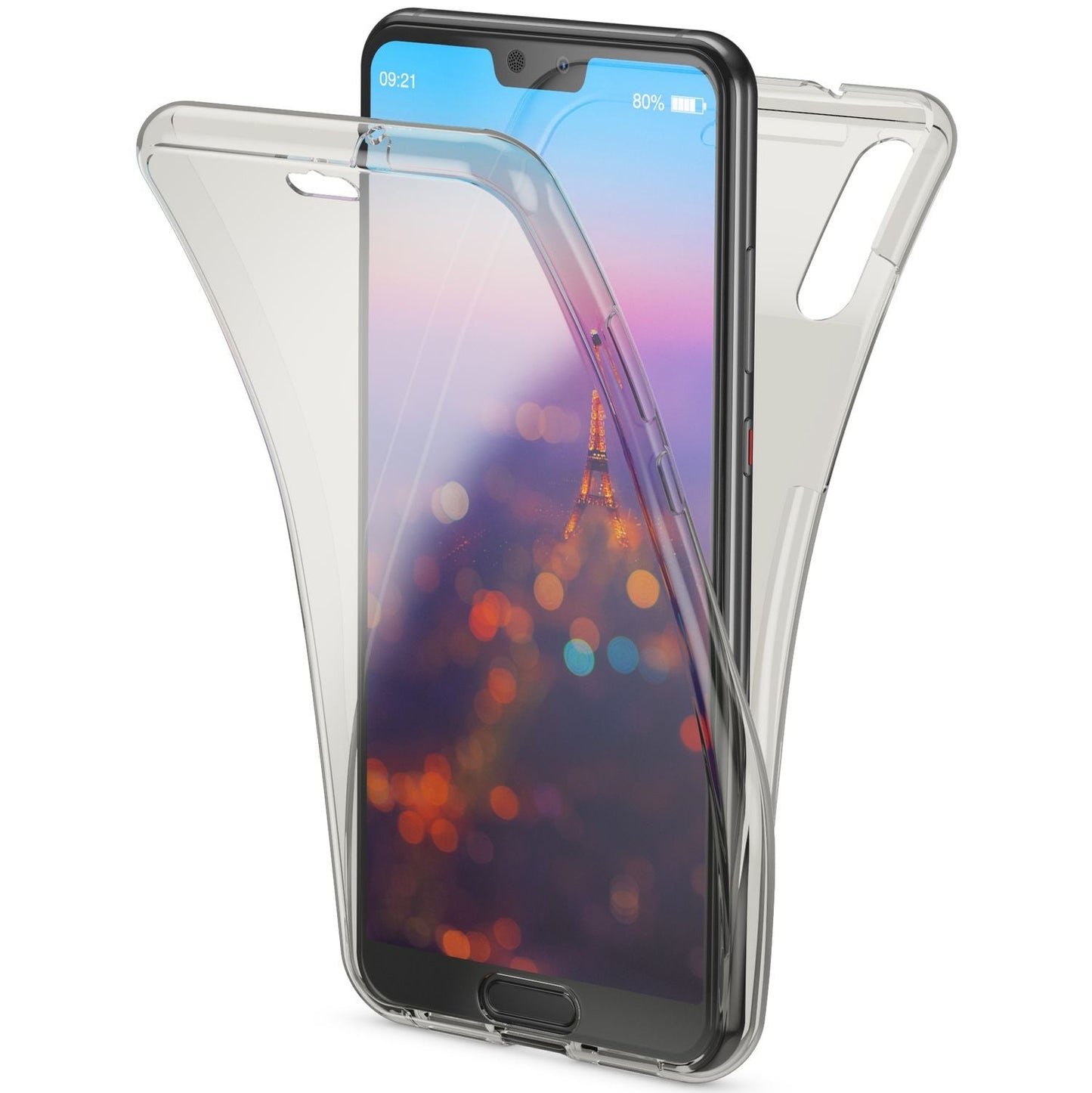 Husă Huawei P20 NALIA 360 de grade, husă de protecție premium cu protecție integrală - protecție completă din silicon subțire