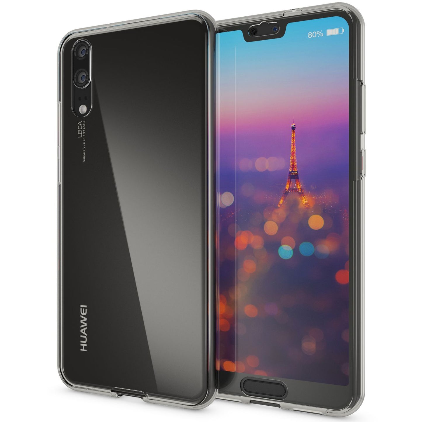 Husă Huawei P20 NALIA 360 de grade, husă de protecție premium cu protecție integrală - protecție completă din silicon subțire