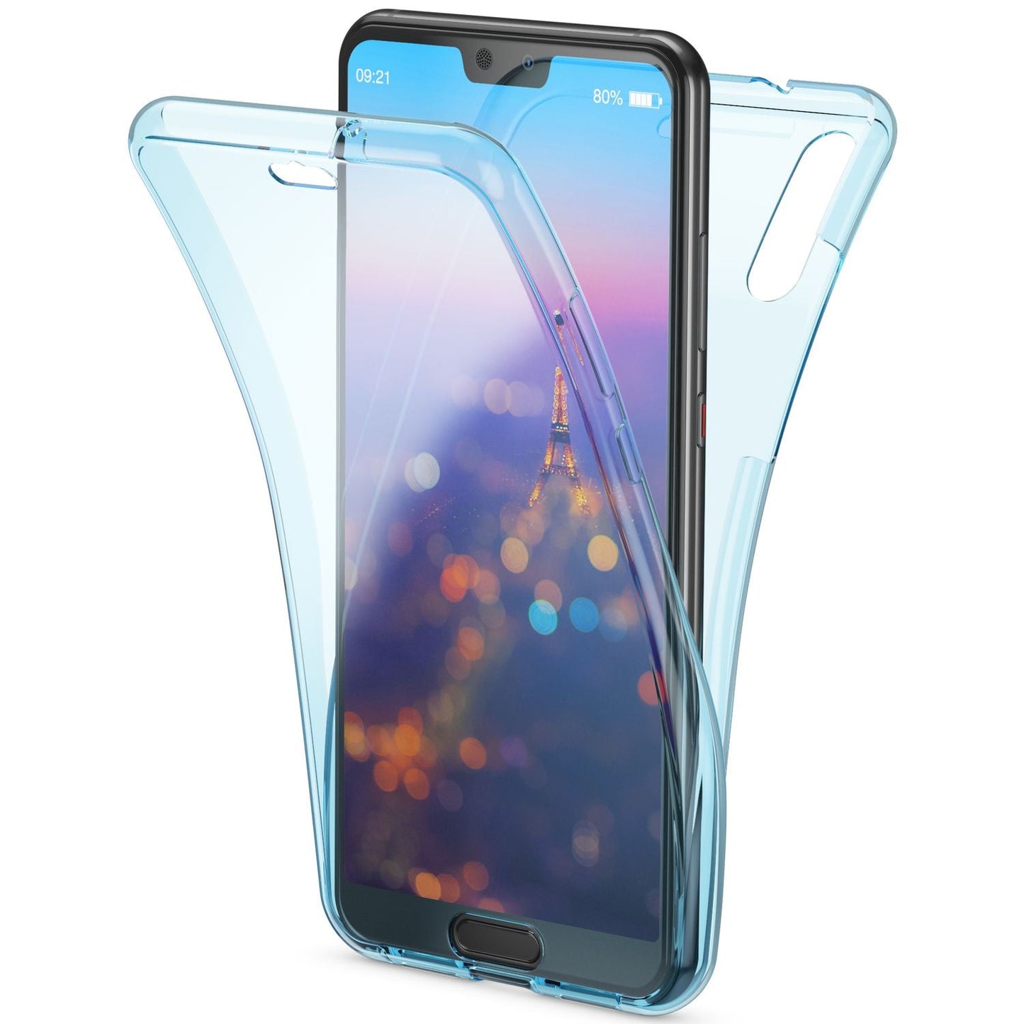 Husă Huawei P20 NALIA 360 de grade, husă de protecție premium cu protecție integrală - protecție completă din silicon subțire