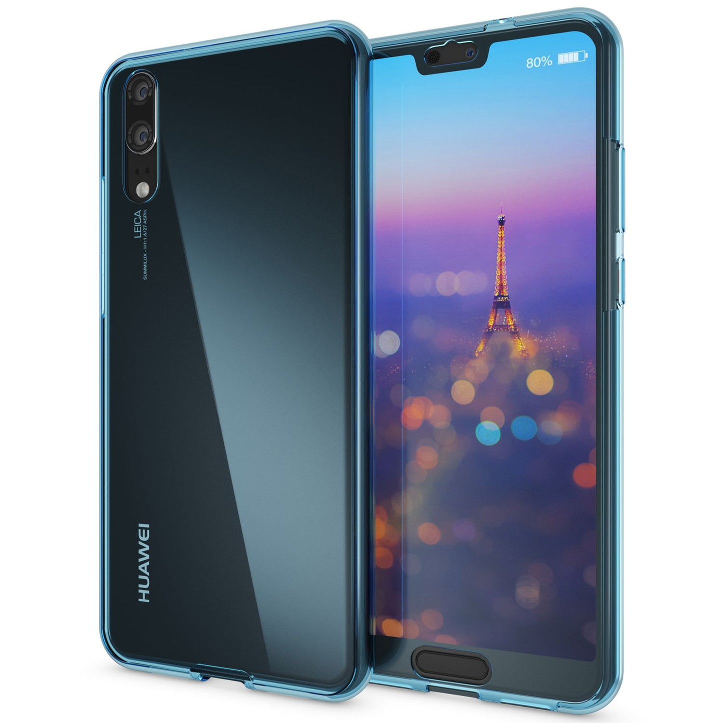 Husă Huawei P20 NALIA 360 de grade, husă de protecție premium cu protecție integrală - protecție completă din silicon subțire