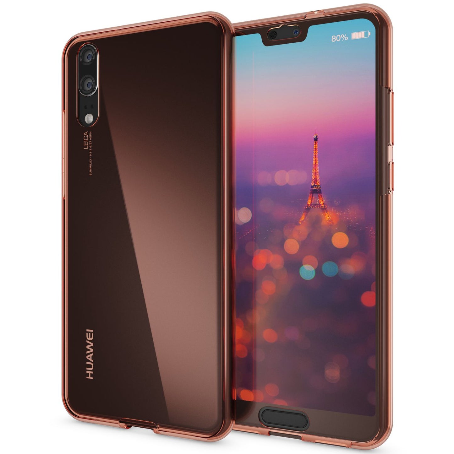 Husă Huawei P20 NALIA 360 de grade, husă de protecție premium cu protecție integrală - protecție completă din silicon subțire