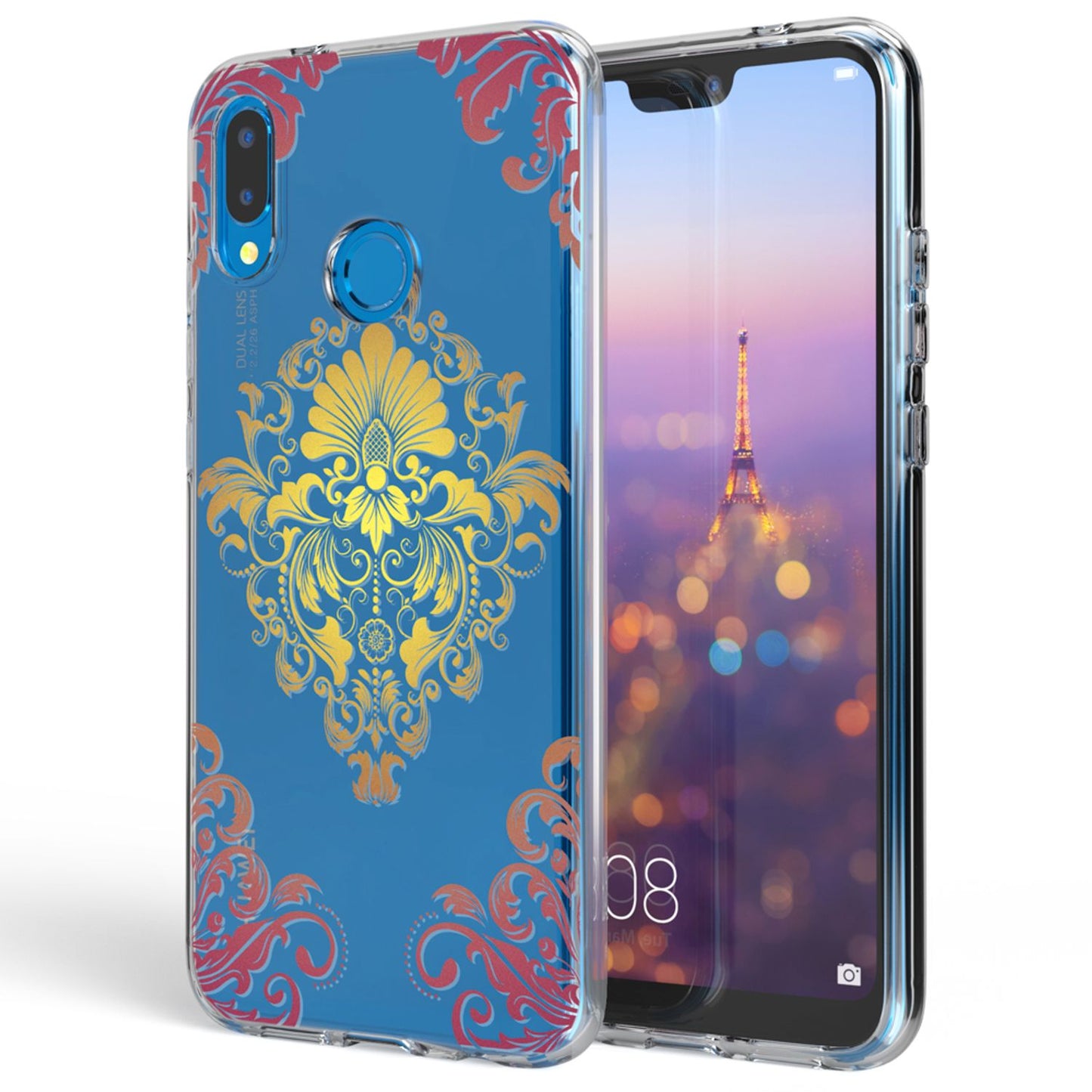 NALIA Huawei P20 Lite Hülle - Dünn Silikon Transparent