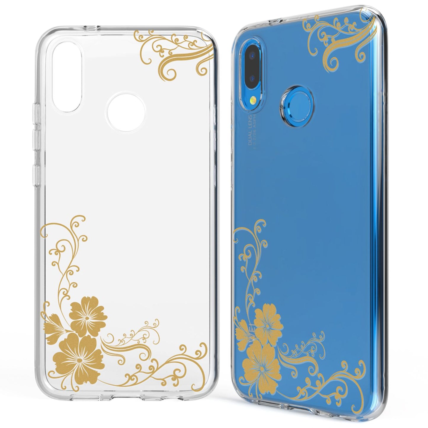 NALIA Huawei P20 Lite Hülle - Dünn Silikon Transparent