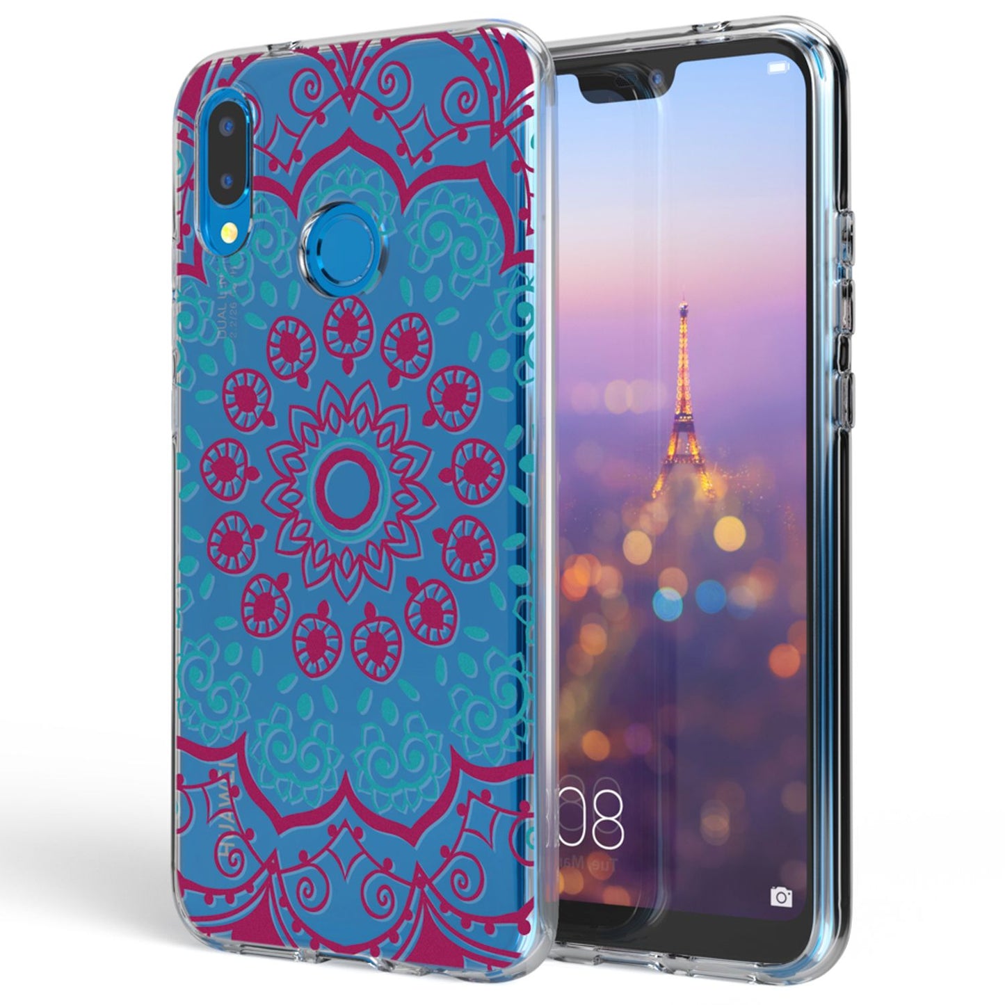 NALIA Huawei P20 Lite Hülle - Dünn Silikon Transparent