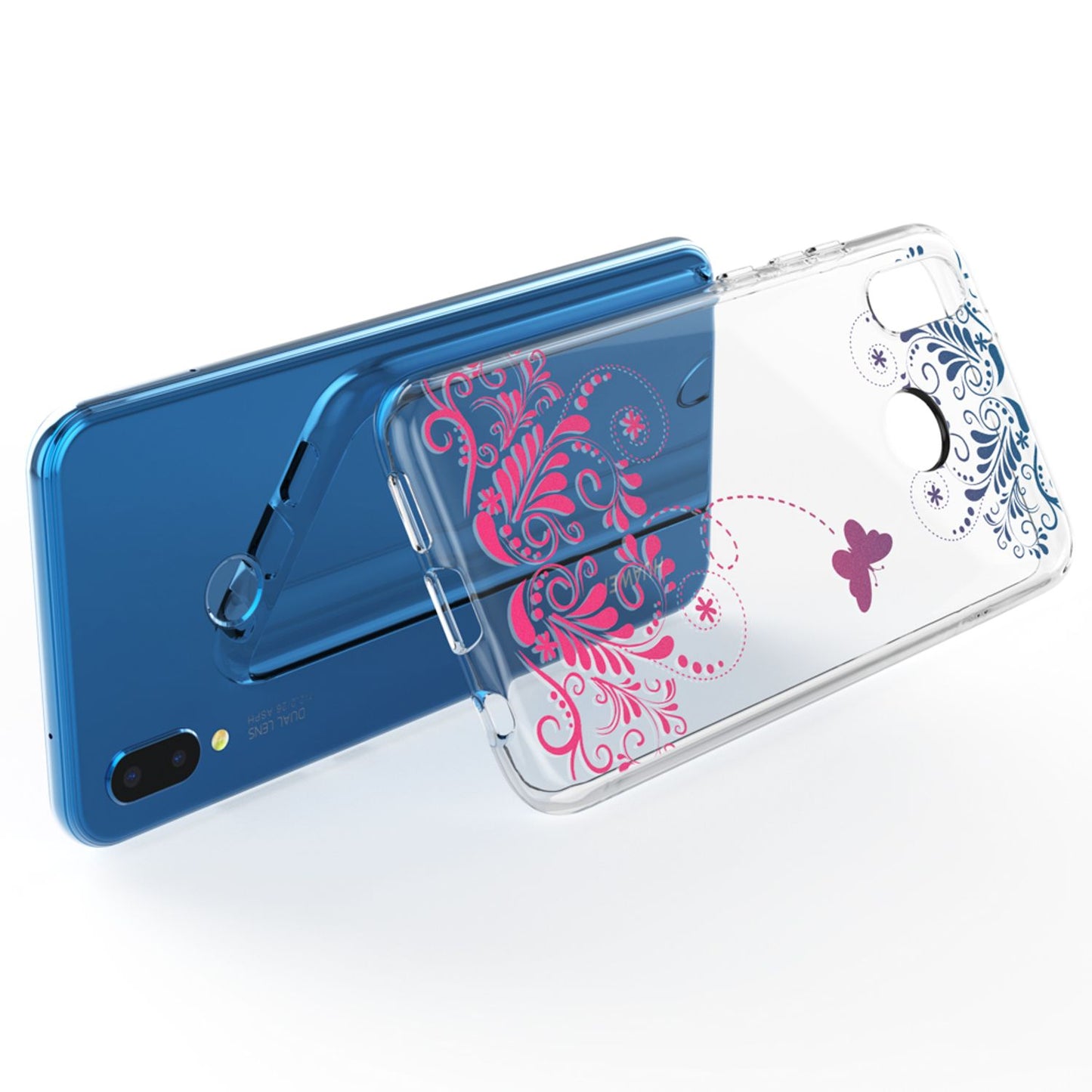 NALIA Huawei P20 Lite Hülle - Dünn Silikon Transparent