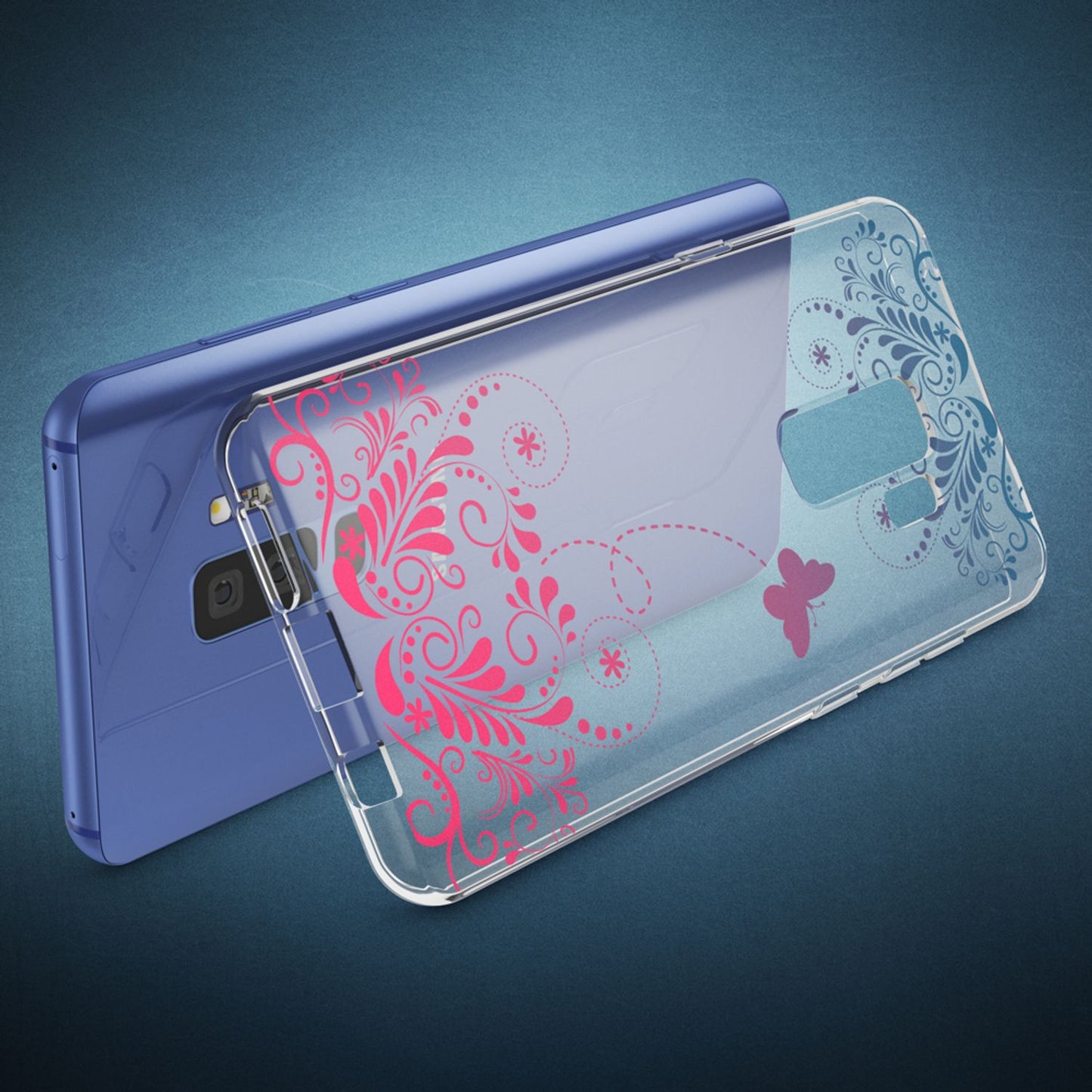 Samsung Galaxy S9 Plus Handy Hülle von NALIA, Slim Silikon Case Schutz Cover