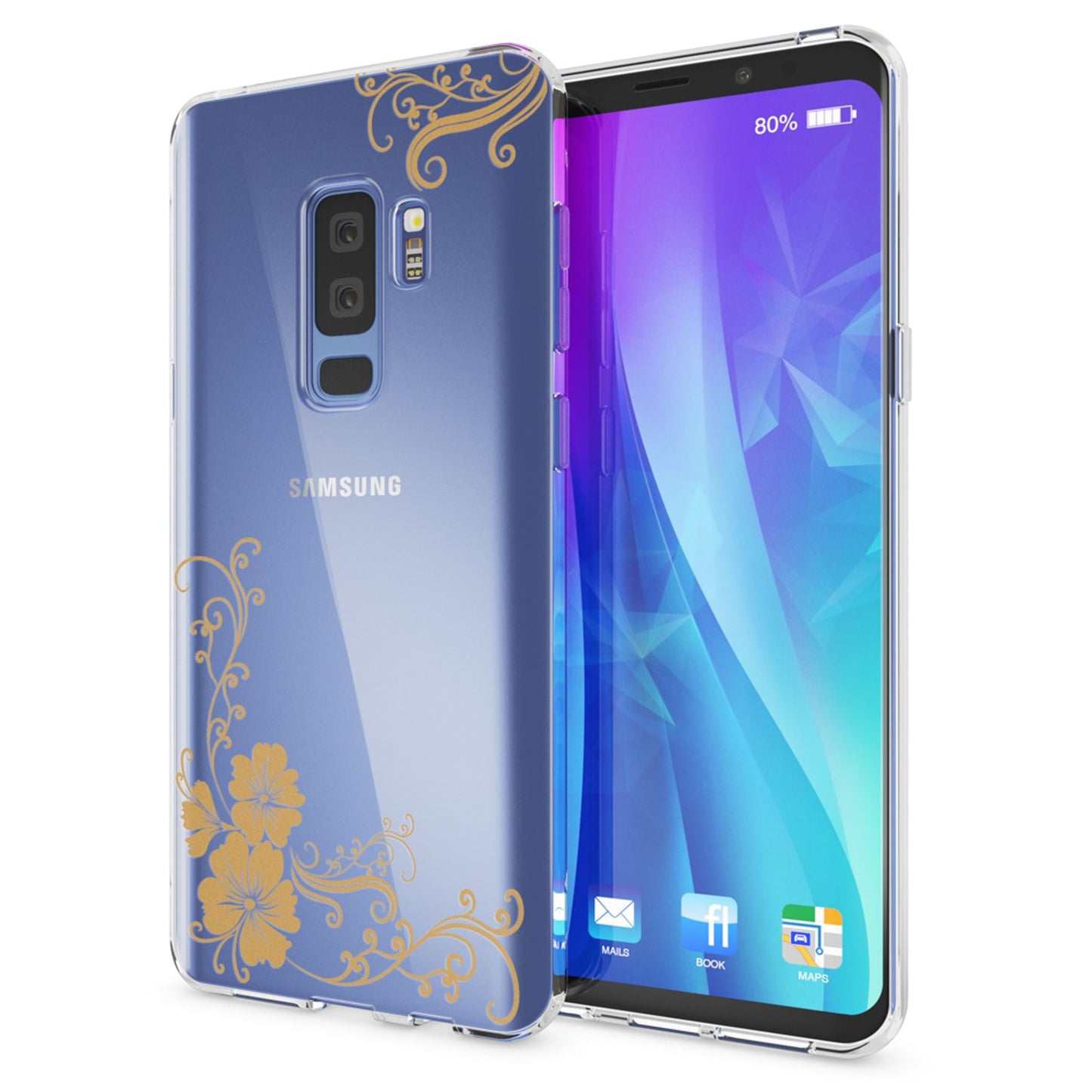 Samsung Galaxy S9 Plus Handy Hülle von NALIA, Slim Silikon Case Schutz Cover