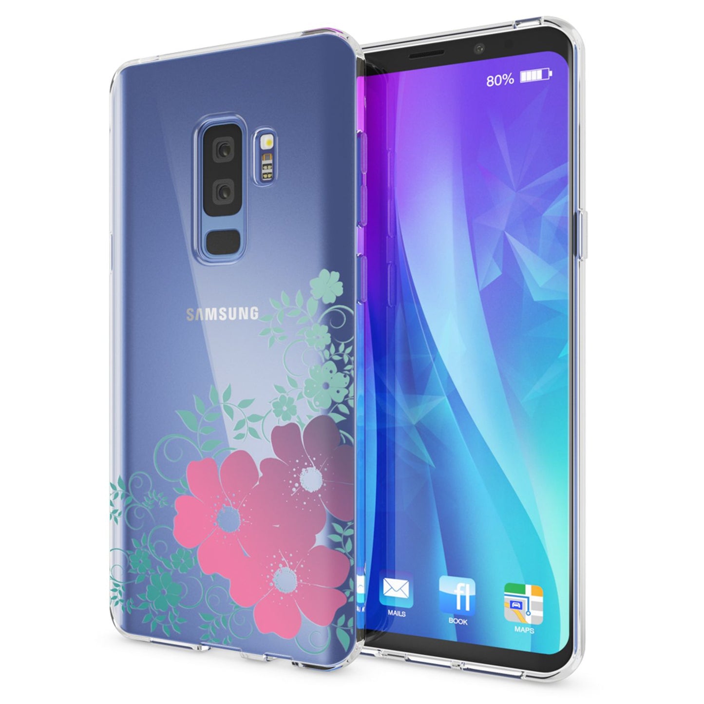 Samsung Galaxy S9 Plus Handy Hülle von NALIA, Slim Silikon Case Schutz Cover