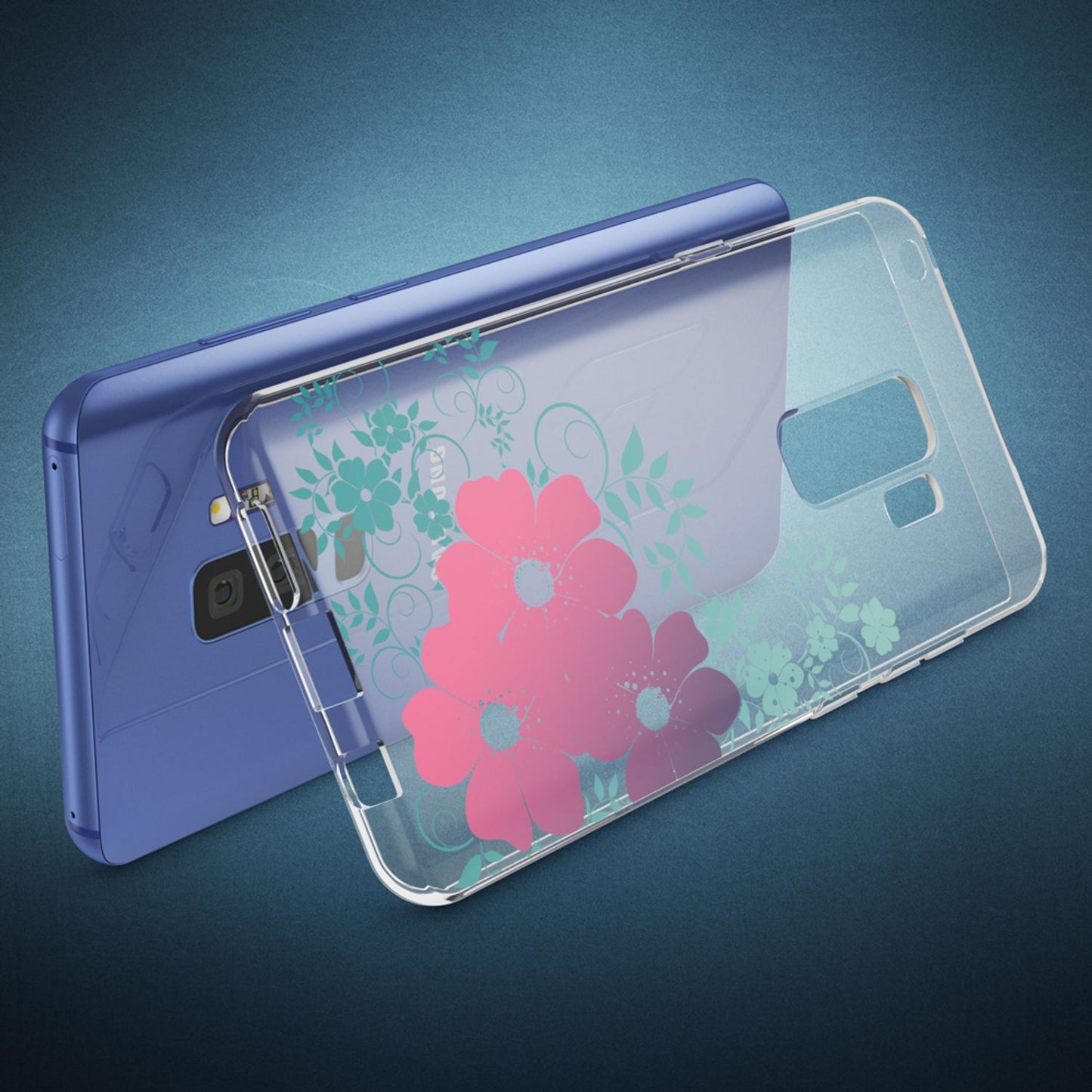 Samsung Galaxy S9 Plus Handy Hülle von NALIA, Slim Silikon Case Schutz Cover