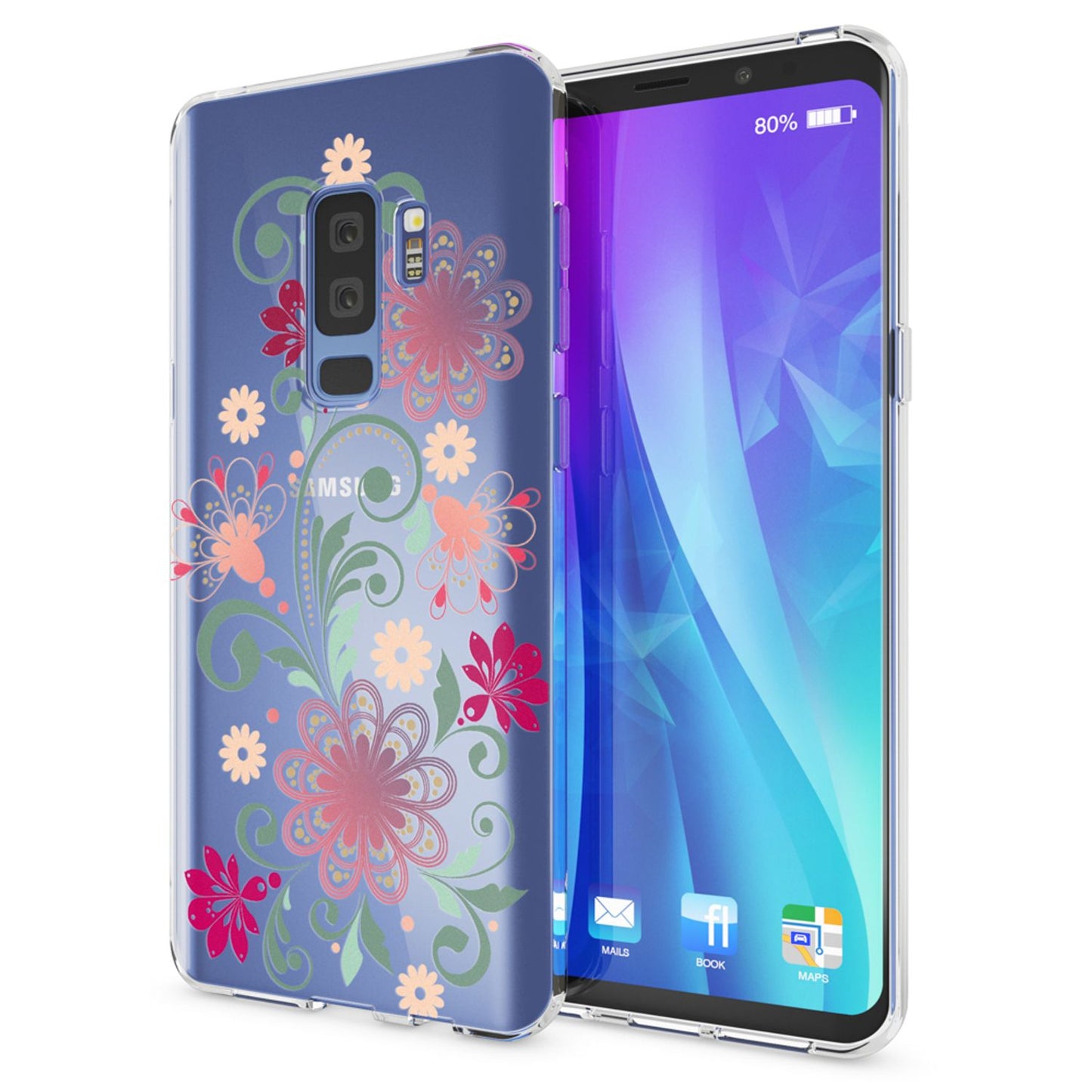 Samsung Galaxy S9 Plus Handy Hülle von NALIA, Slim Silikon Case Schutz Cover