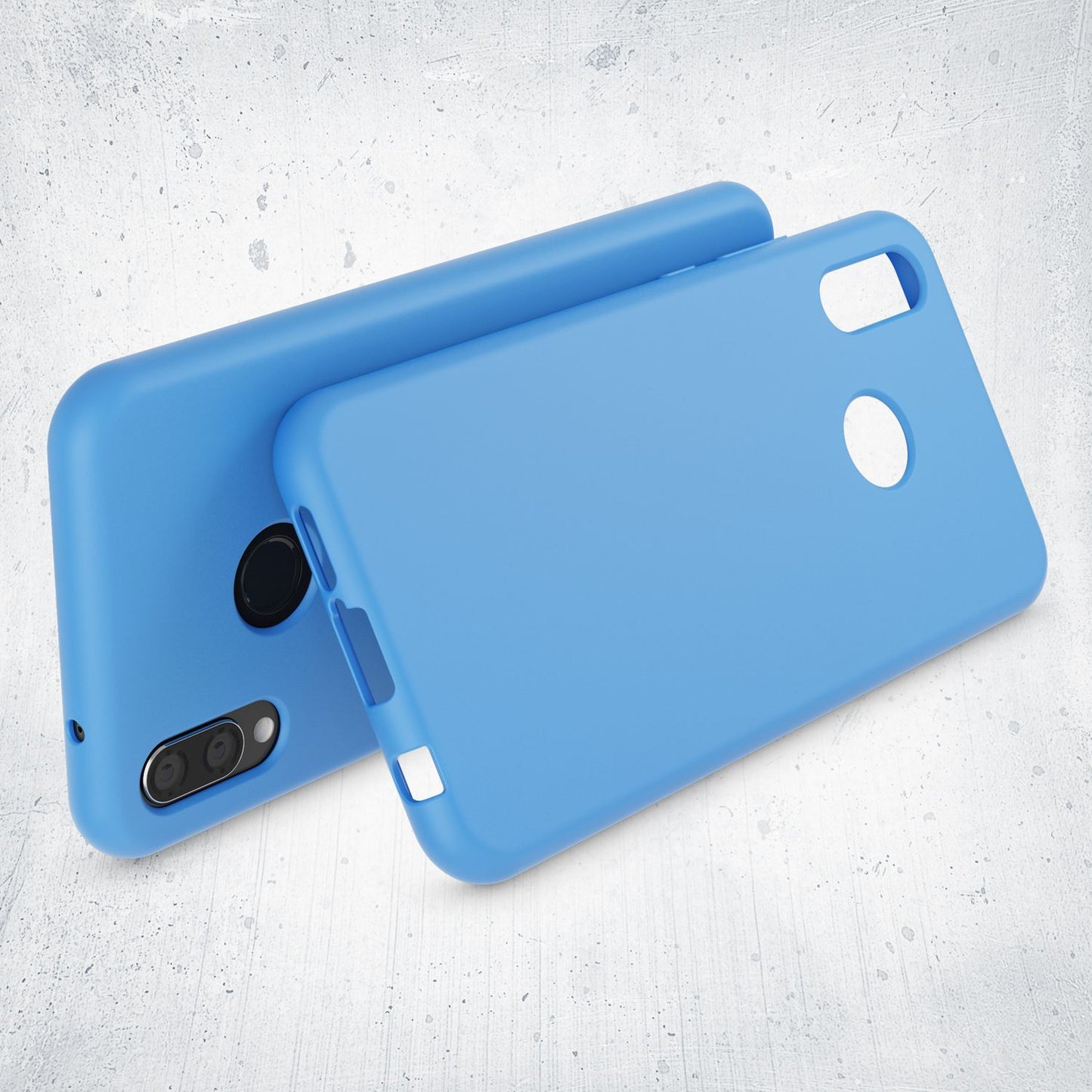NALIA NeonShock Case - Ultra-Slim TPU Silikon, Kompatibel Huawei P20 Lite