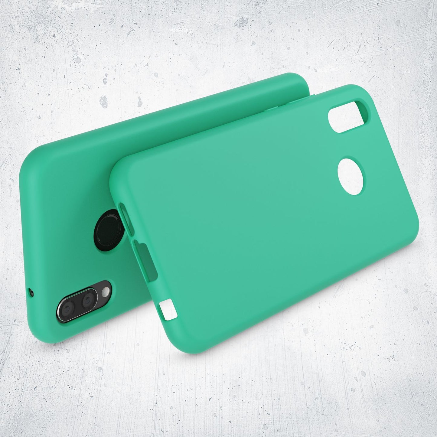 NALIA NeonShock Case - Ultra-Slim TPU Silikon, Kompatibel Huawei P20 Lite