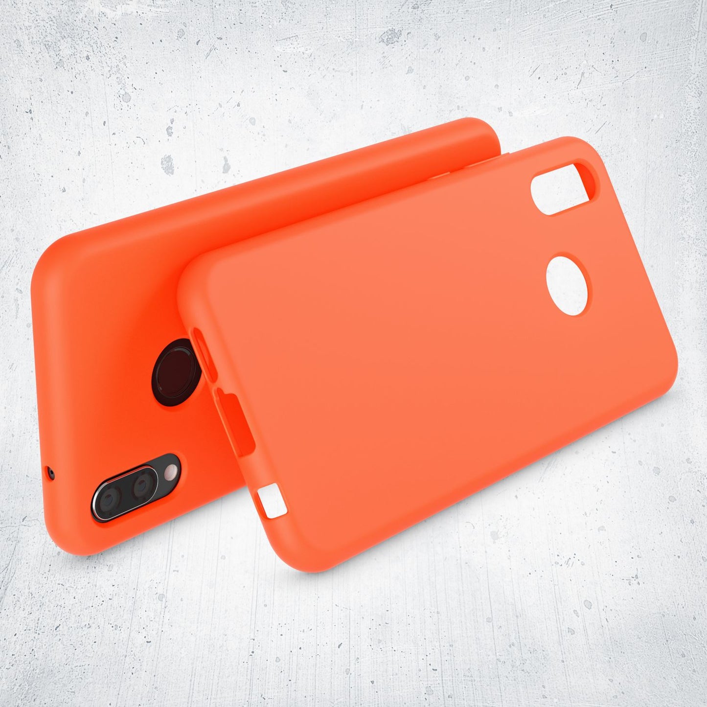 NALIA NeonShock Case - Ultra-Slim TPU Silikon, Kompatibel Huawei P20 Lite