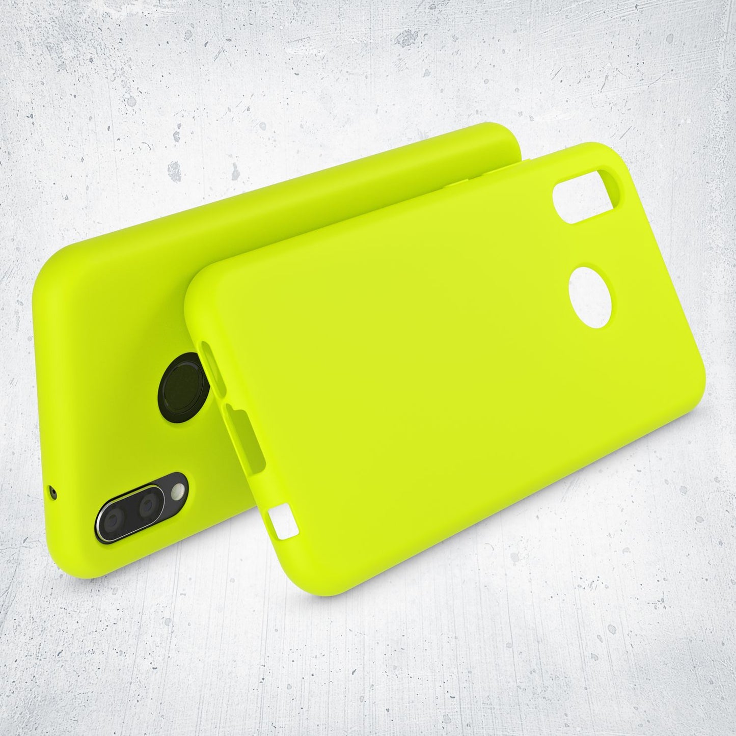 NALIA NeonShock Case - Ultra-Slim TPU Silikon, Kompatibel Huawei P20 Lite