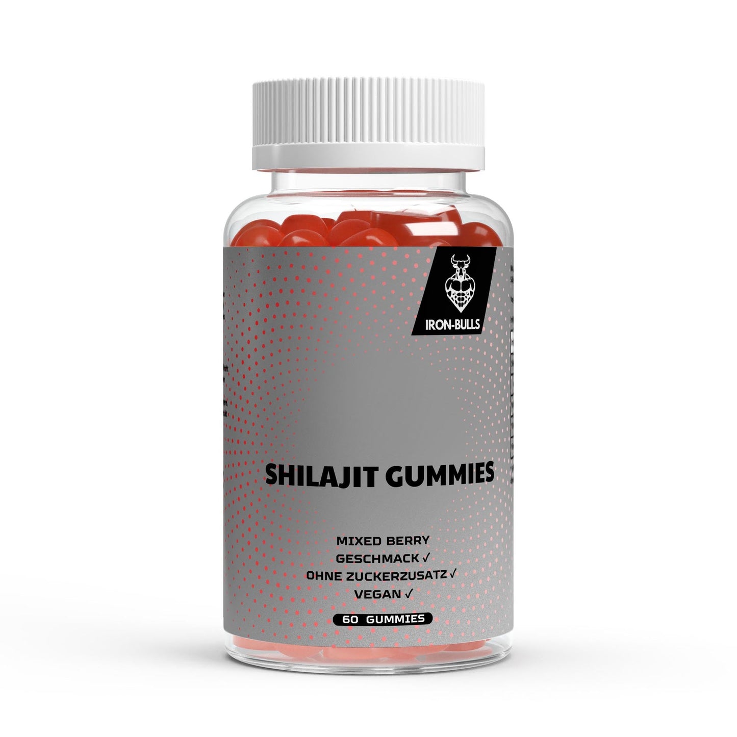 Jeleuri Shilajit Premium 1000mg + Vitamina C, B6, B12 - 60 bucăți