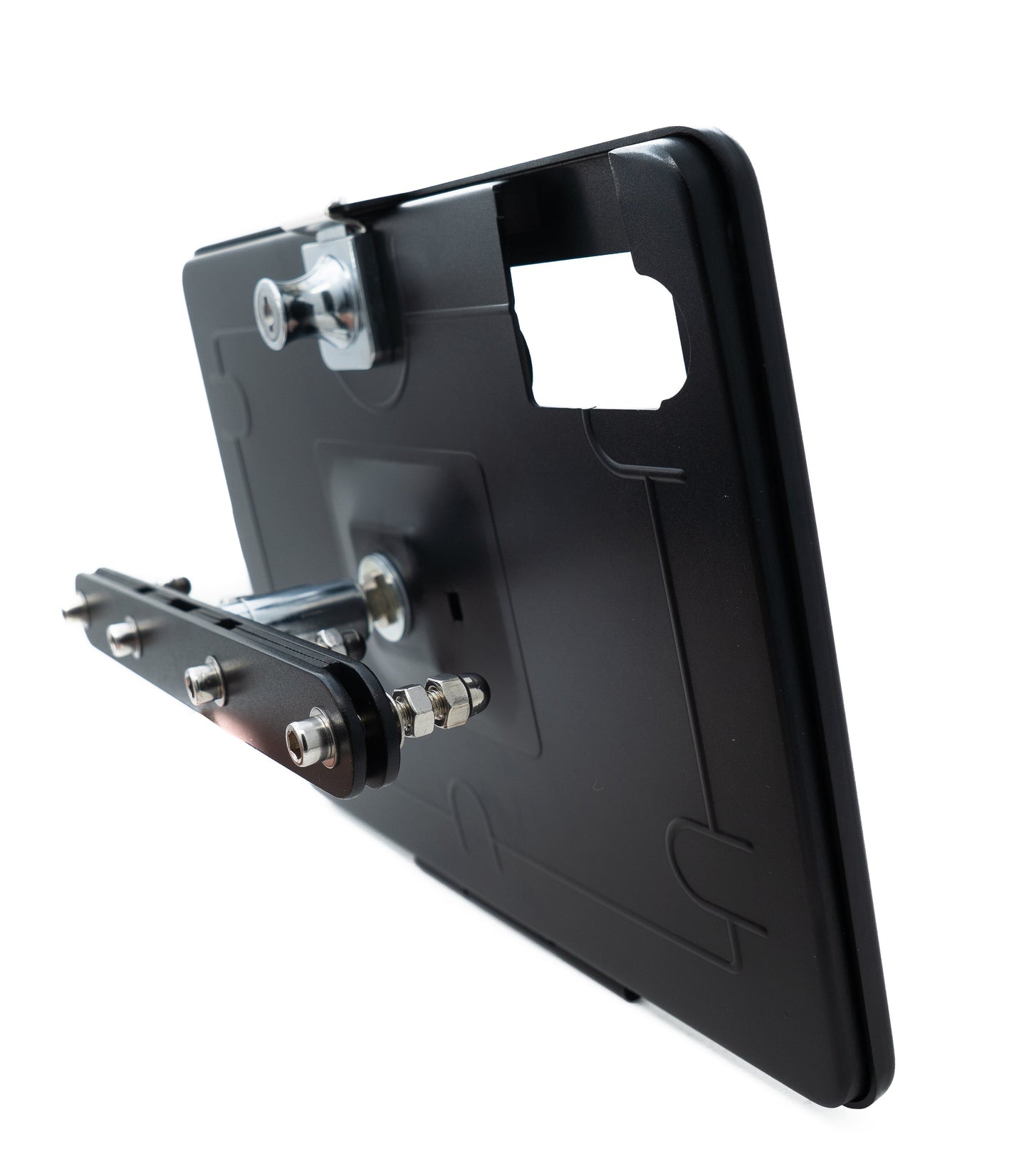 SYSTEM-S Auto 360° Halterung abschließbar Kopfstütze für iPad 10 Pro 11 Air 4 5 Schwarz