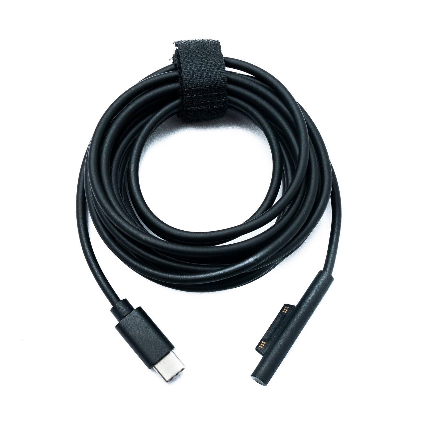 SYSTEM-S USB 3.1 Kabel 3 m Ladekabel für Microsoft Surface in Schwarz