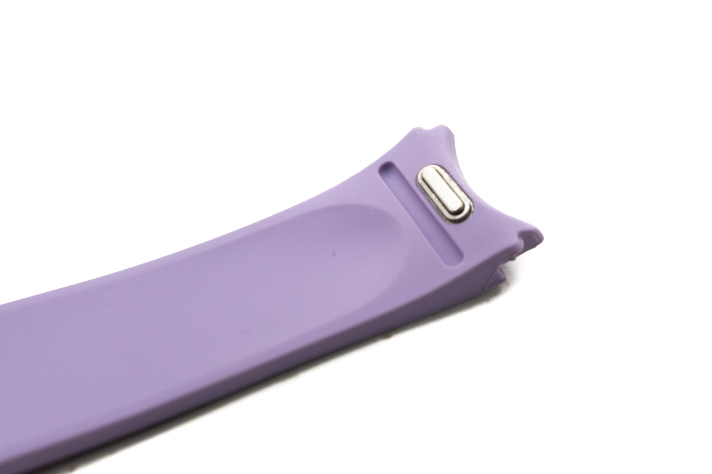 Armband 22 mm aus Silikon für Samsung Galaxy Watch 6 Smartwatch in Lila