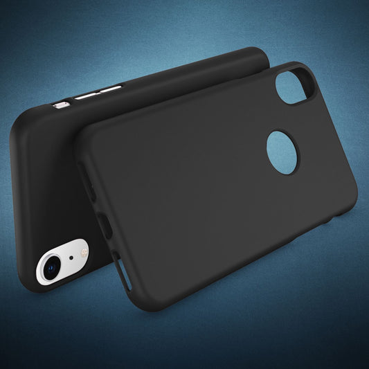 NALIA Handyhülle für Apple iPhone XR, Ultra-Slim Hülle Silikon Neon Case Cover