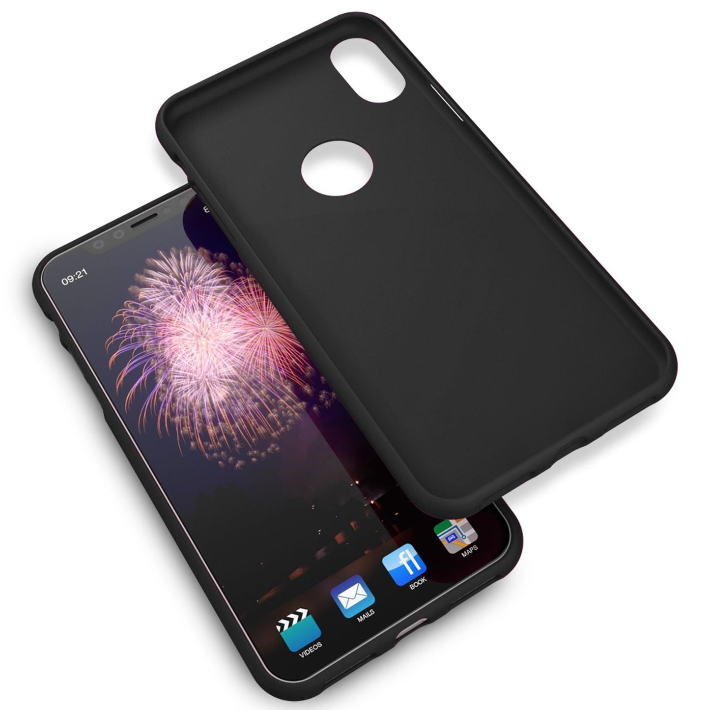 NALIA Handyhülle für Apple iPhone XR, Ultra-Slim Hülle Silikon Neon Case Cover