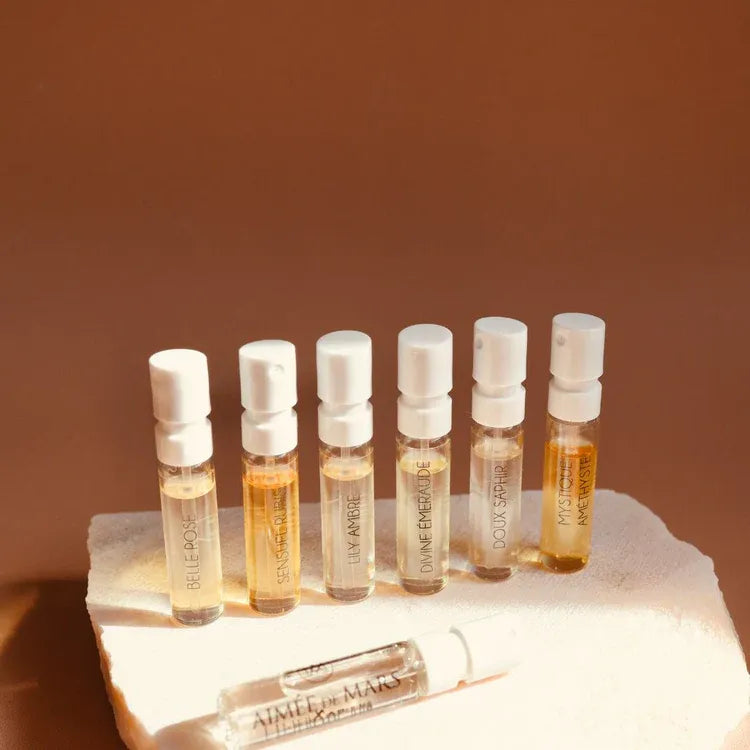 Set mostre - Colecție Floral-Orientală, 7 x EdP a 1.5 ml, Aimee de Mars