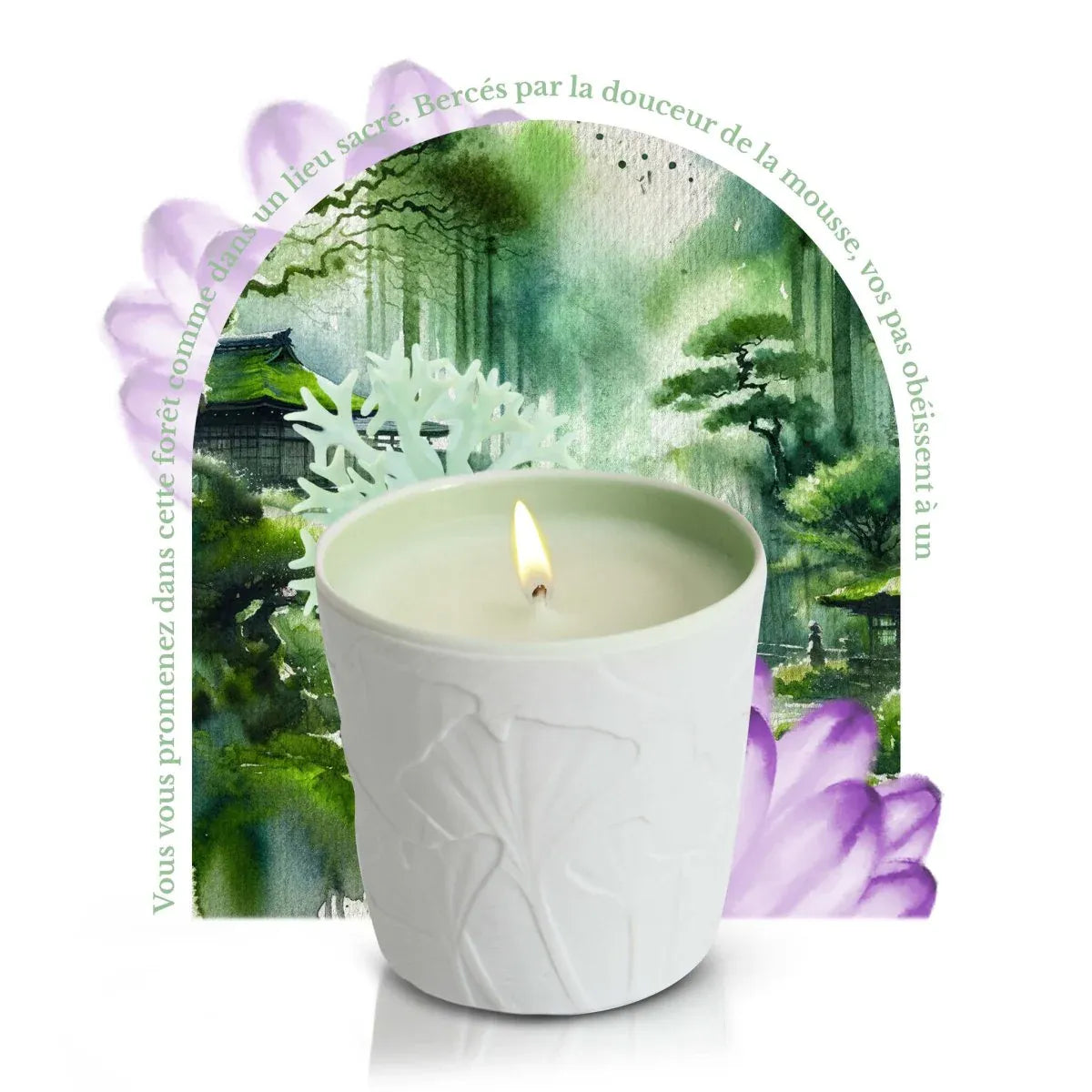 Mousse Arashiyama, Duftkerze, Le Jardin Retrouvé