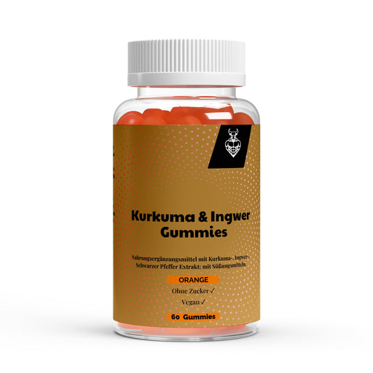 Jeleuri cu turmeric și ghimbir – Jeleuri vegane cu portocale, fără zahăr, pentru antiinflamatoare naturale și stare de bine