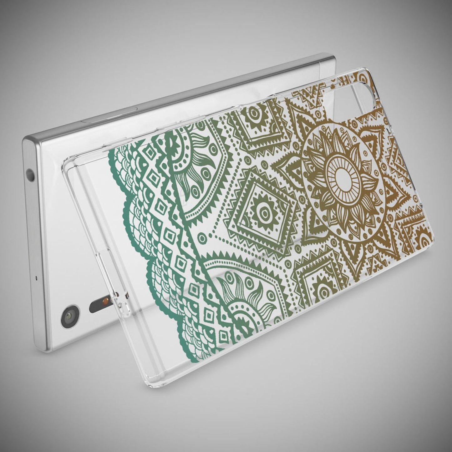 NALIA Sony Xperia XZ Hülle Motiv Case Transparent Muster - Silikon TPU Dünn Passgenau