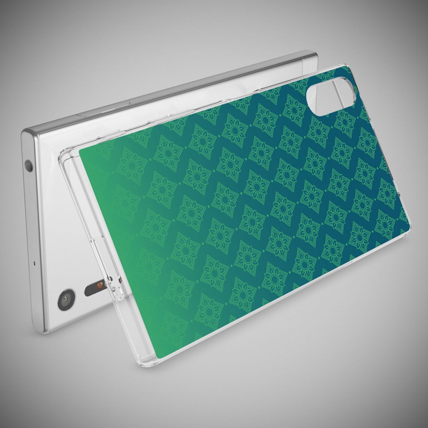 NALIA Sony Xperia XZ Hülle Motiv Case Transparent Muster - Silikon TPU Dünn Passgenau