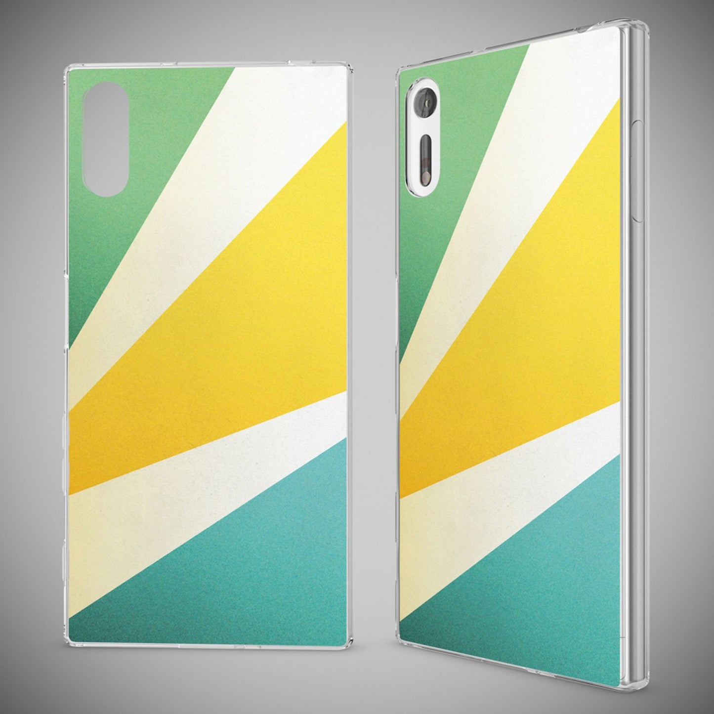 NALIA Sony Xperia XZ Hülle Motiv Case Transparent Muster - Silikon TPU Dünn Passgenau