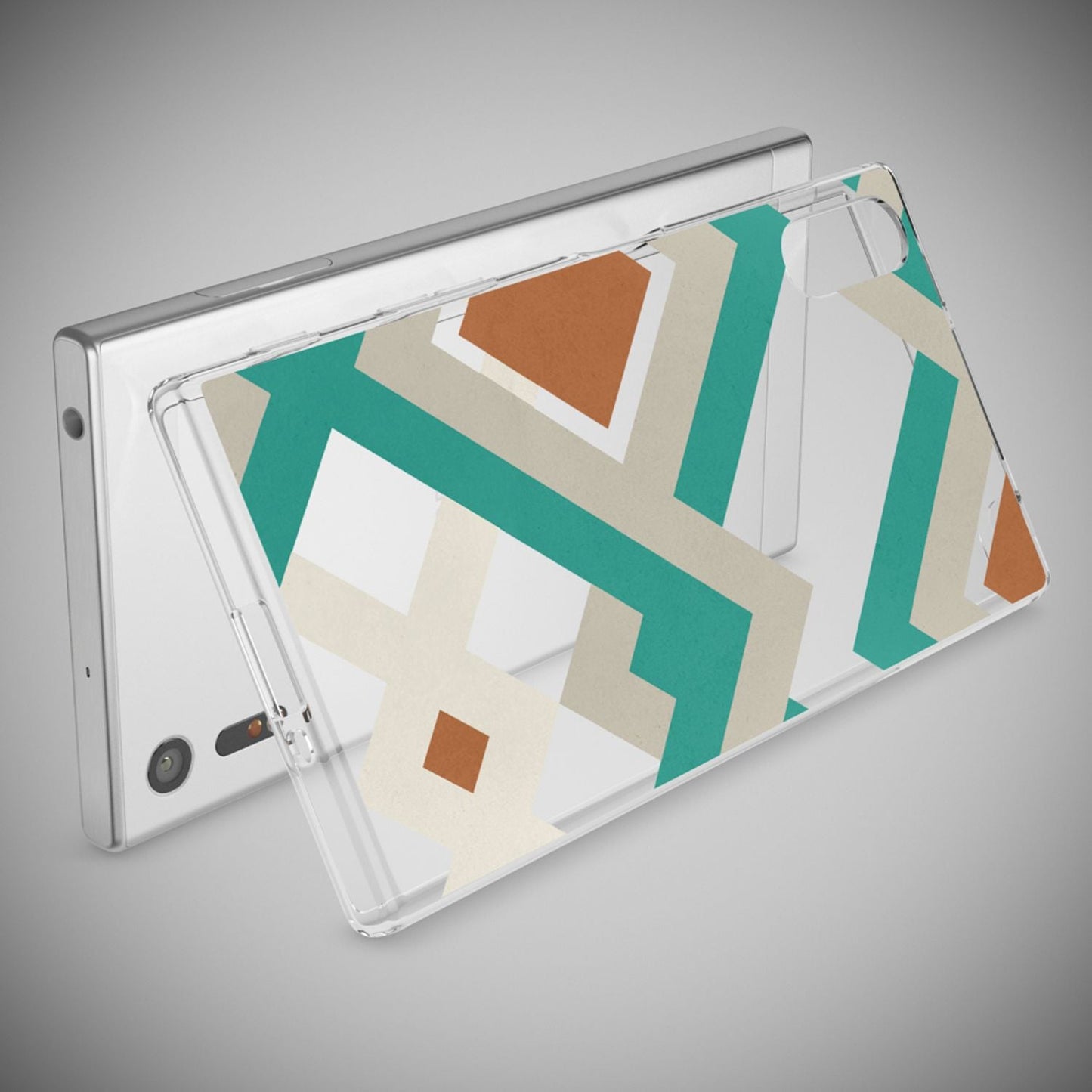 NALIA Sony Xperia XZ Hülle Motiv Case Transparent Muster - Silikon TPU Dünn Passgenau