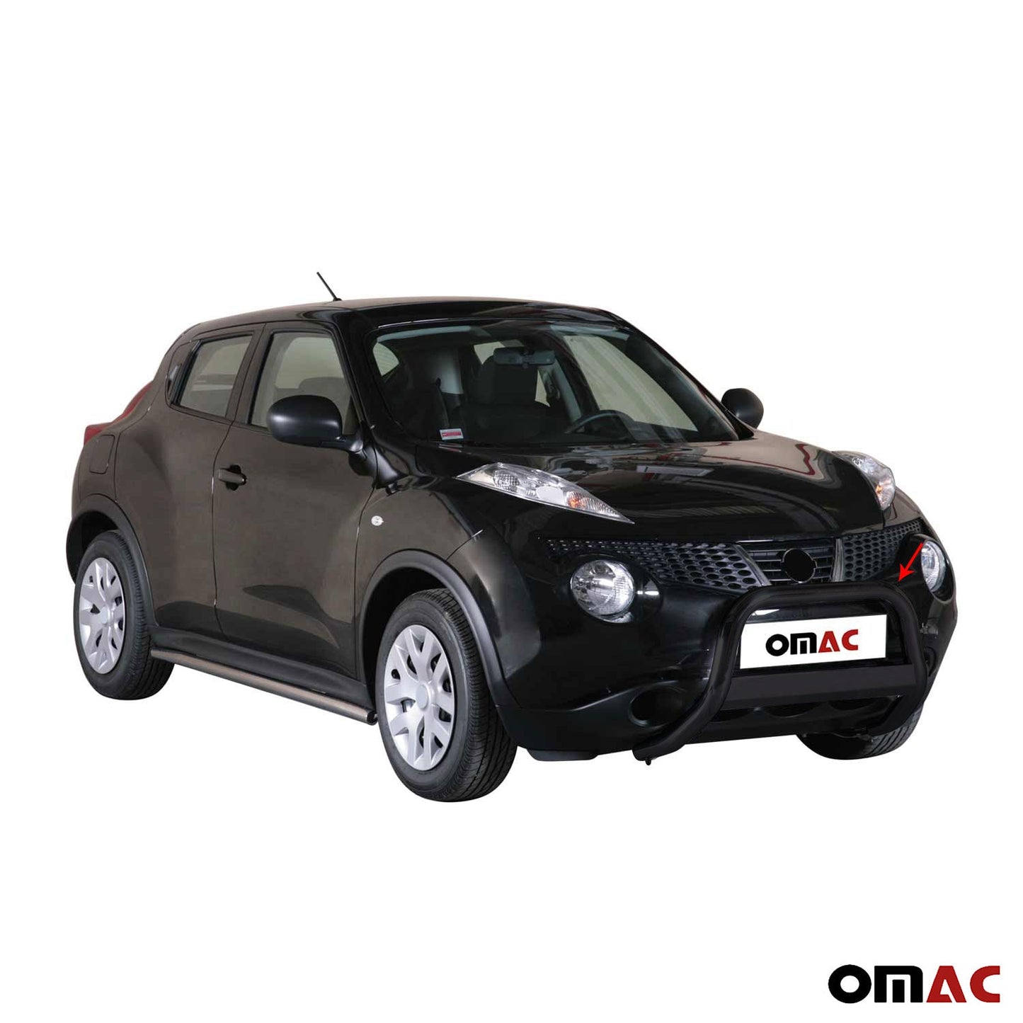 Frontbügel Frontschutzbügel für Nissan Juke 2010-2019 ø63mm Stahl Schwarz Schutz