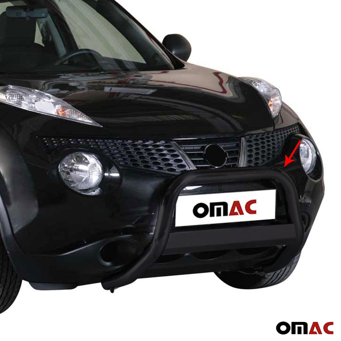 Frontbügel Frontschutzbügel für Nissan Juke 2010-2019 ø63mm Stahl Schwarz Schutz