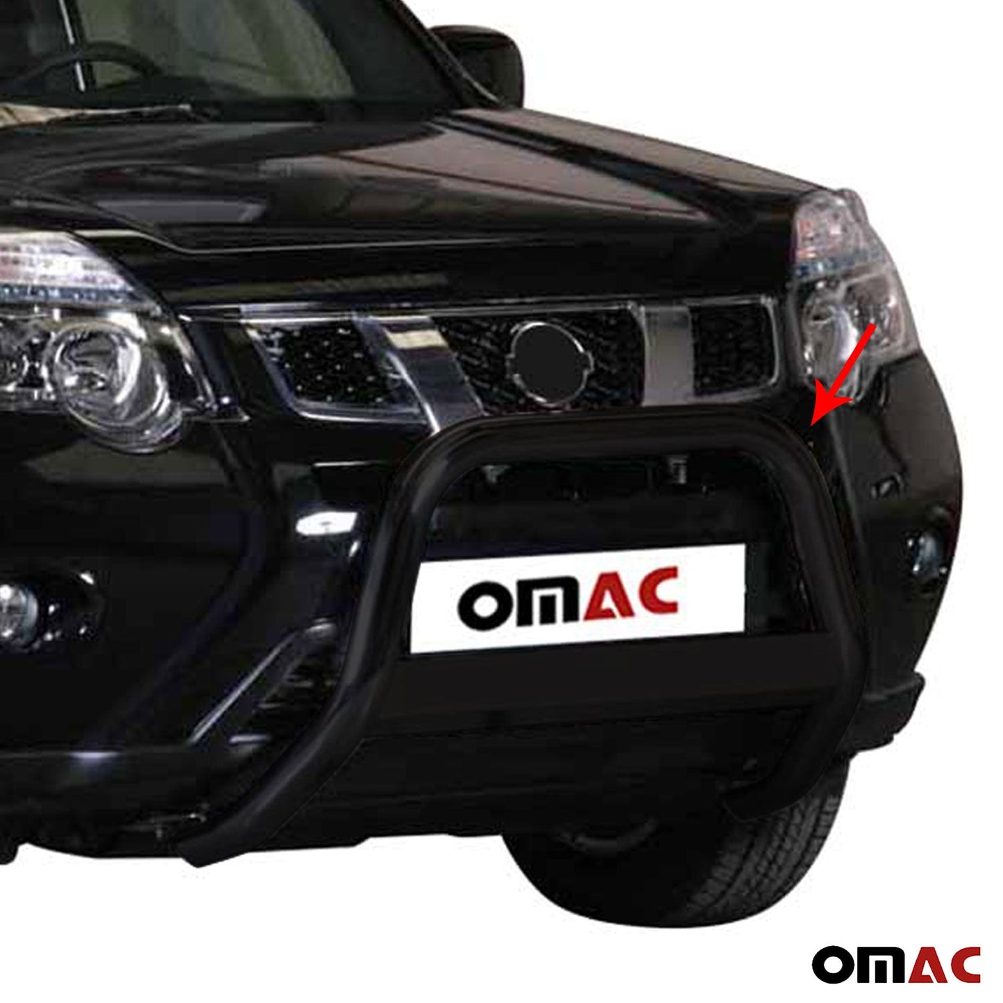 Bară de protecție/buton față pentru Nissan X-Trail 2011-2014, ø63mm, oțel, negru