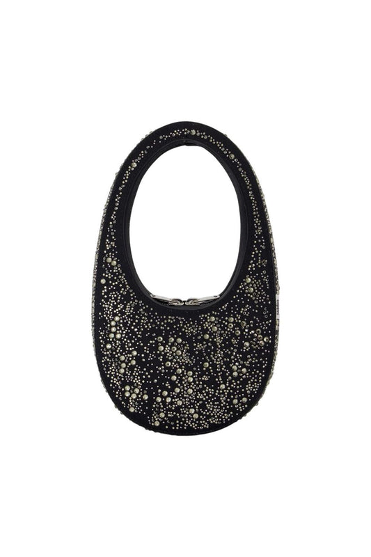 Mini Swipe Handtasche - Coperni - Synthetik - Schwarz/Silber